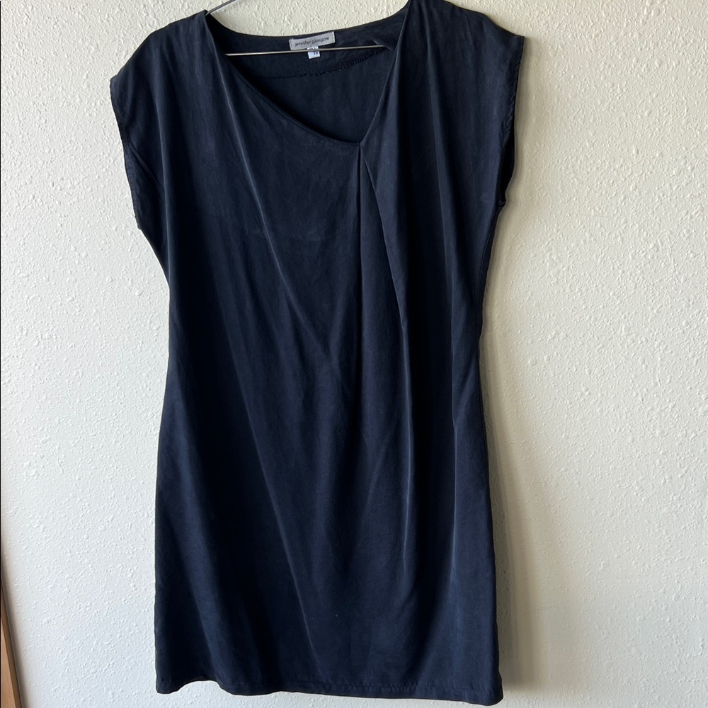 Black structured dress